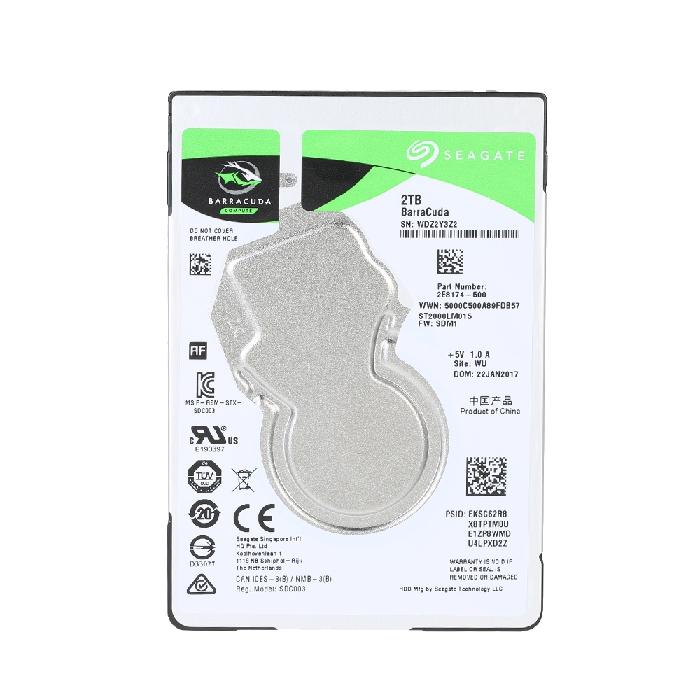 Ổ cứng HDD laptop 1TB- 500GB - 32GB 2.5 inch SATA - Bảo hành 12 tháng