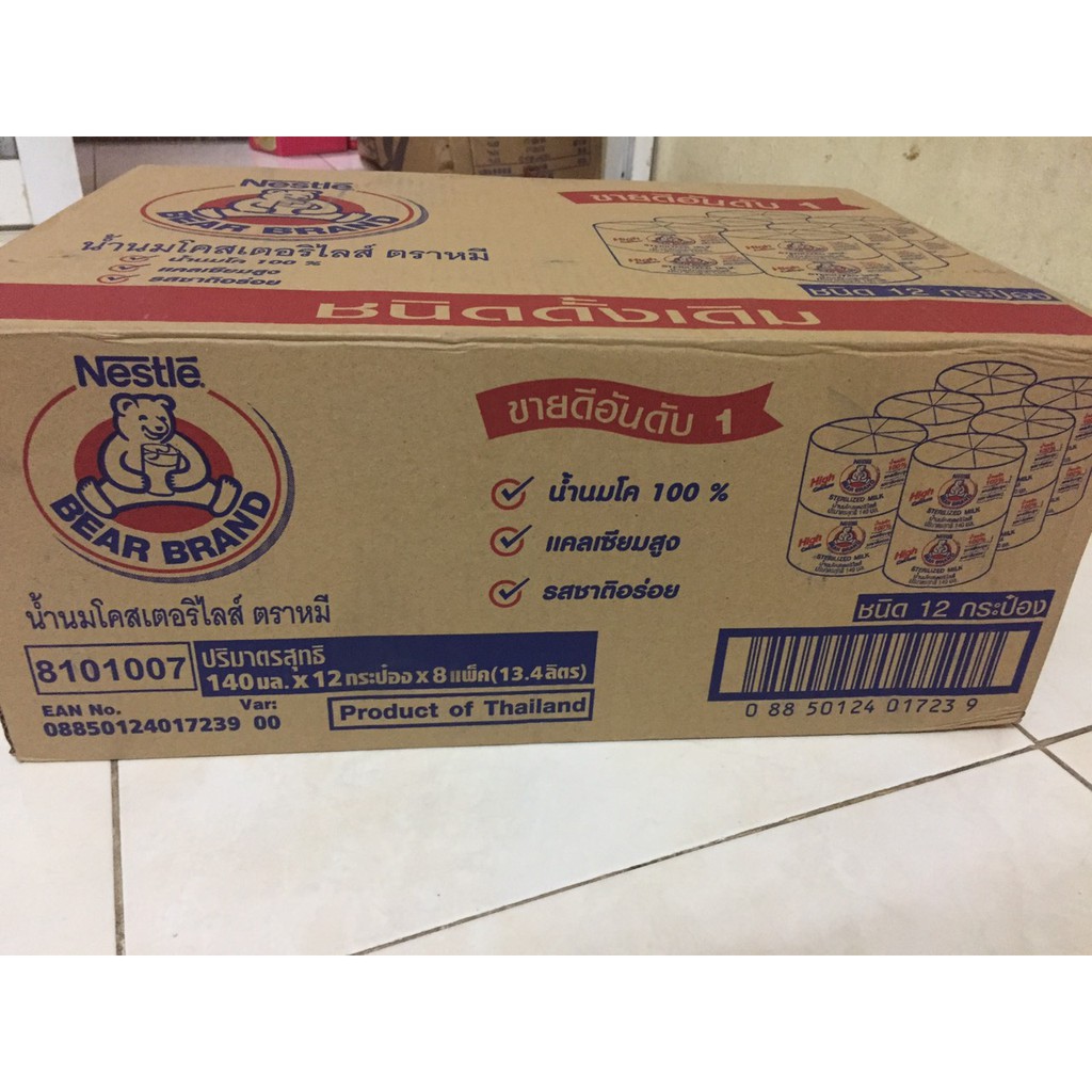 [Sale]1 lốc sữa gấu Nestle Thái lan tăng chiều cao và tăng kg_6 lon
