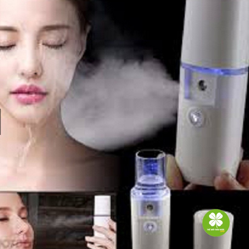 Máy Phun Sương Xông Hơi Mặt NaNo Mini Cầm Tay Hỗ Trợ Dưỡng Da Cấp Nước Tối Đa - Loại 1 mã TDX929