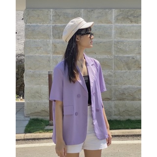 Áo Blazer Hàn Quốc - Áo khoác Blazer seouly DZ10
