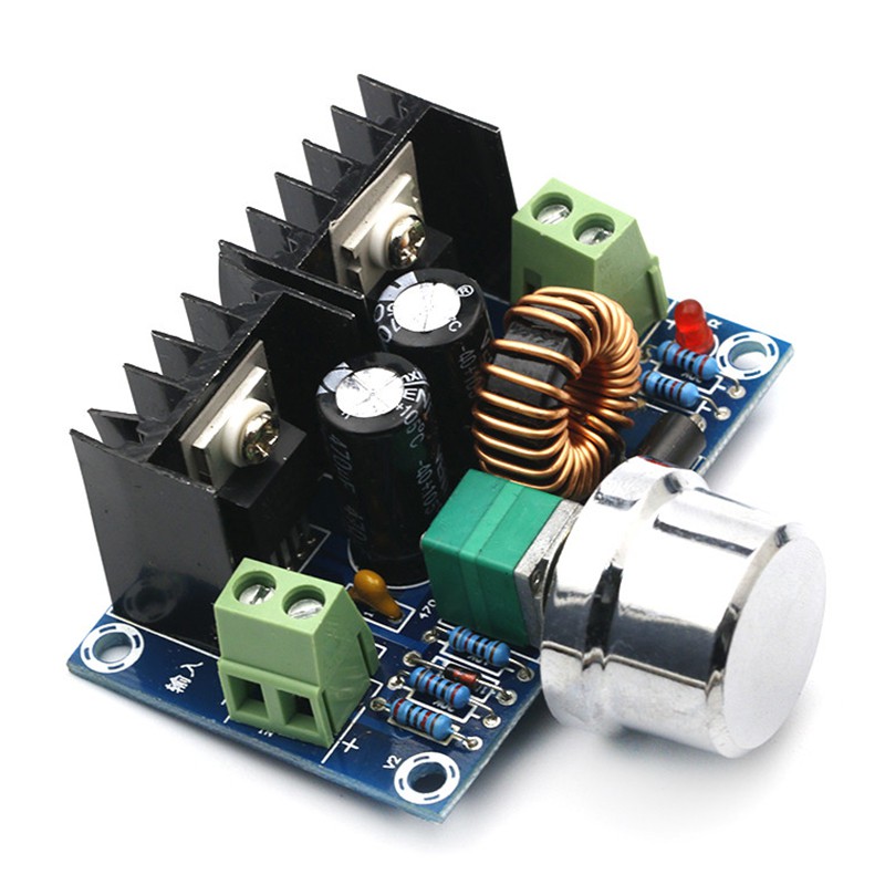 Mô Đun Hạ Áp xh-m401 dc-dc xl4016e1 pwm 4-40v Sang 1.25-36v 8a 200w Chuyên Dụng