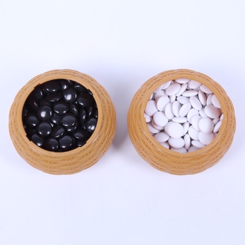 Combo Bộ Cờ Vây Melamine Bàn Gỗ Kaya 9*9 Cho Trẻ Em Trò Chơi Thông Minh Trí Tuệ
