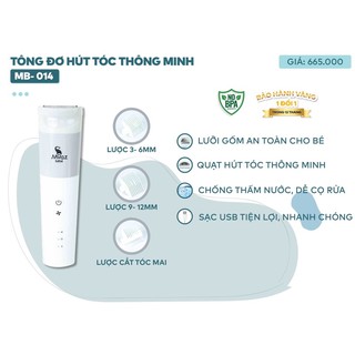 Tông Đơ Cắt Tóc Cao Cấp Moaz Bebe MB100/ MB014