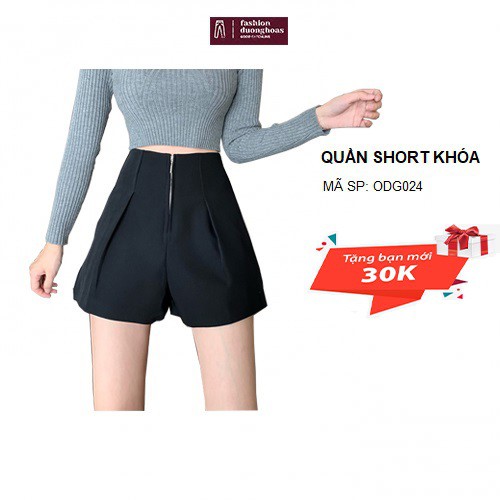 Quần Short Cao Cấp Khóa Kéo Trước Mẫu Mới Cực Đẹp