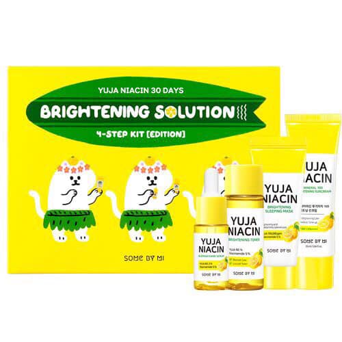 Bộ Kit Dưỡng Trắng Da Some By Mi Yuja Niacin 30 Days Brightening Solution 4-Step