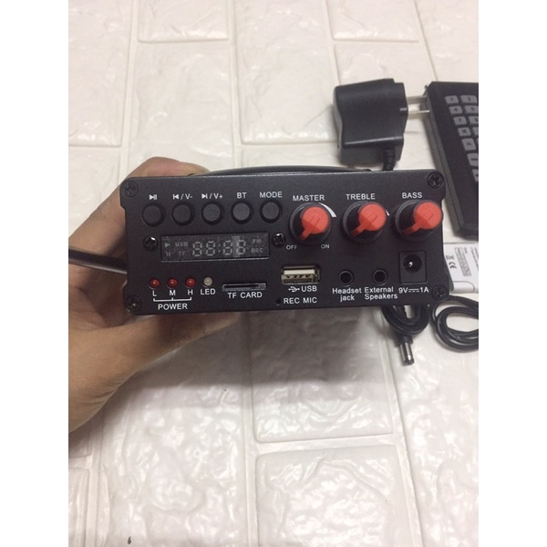 Loa Trợ Giảng Daile Q92 Có Điều Khiển ,Loa Vỏ Kim Loại Nhử Chim