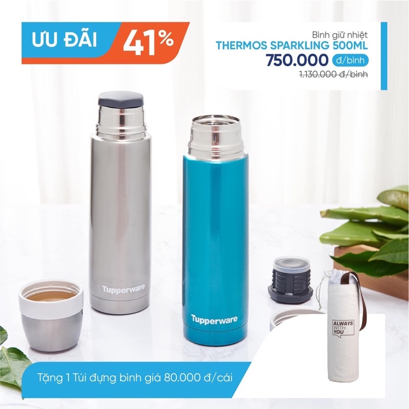 BÌNH GIỮ NHIỆT 24 tiếng 500ml
