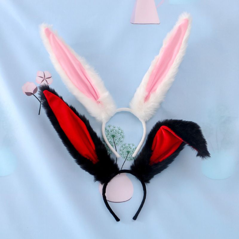 Băng Đô Tai Thỏ Hóa Trang Lolita Đáng Yêu