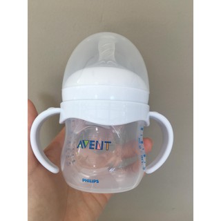 Tay cầm bình sữa Avent natural cổ rộng.