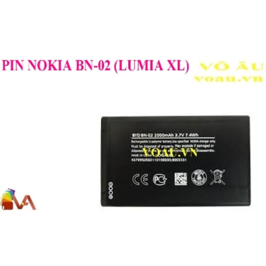 PIN NOKIA BN-02 (LUMIA XL) [chính hãng]