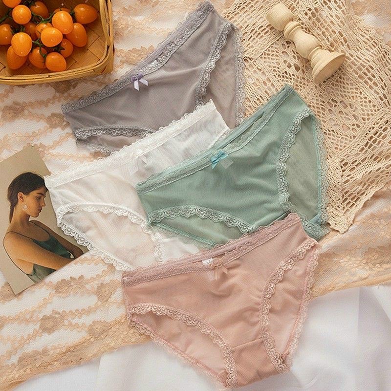QUẦN LÓT REN PASTEL KHUYẾN RŨ MS1016