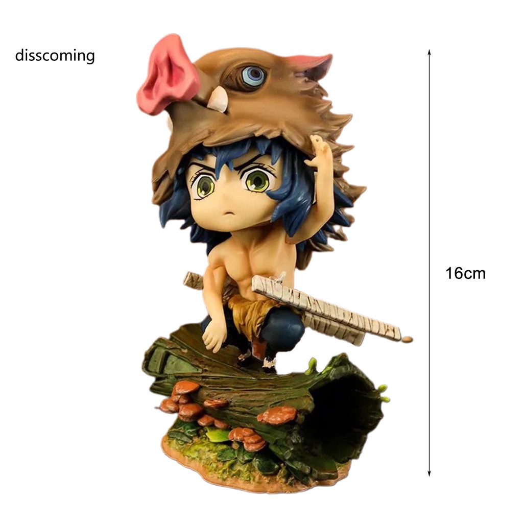 Mô hình nhân vật Hashibira Inosuke Anime Demon Slayer dễ thương dùng trang trí