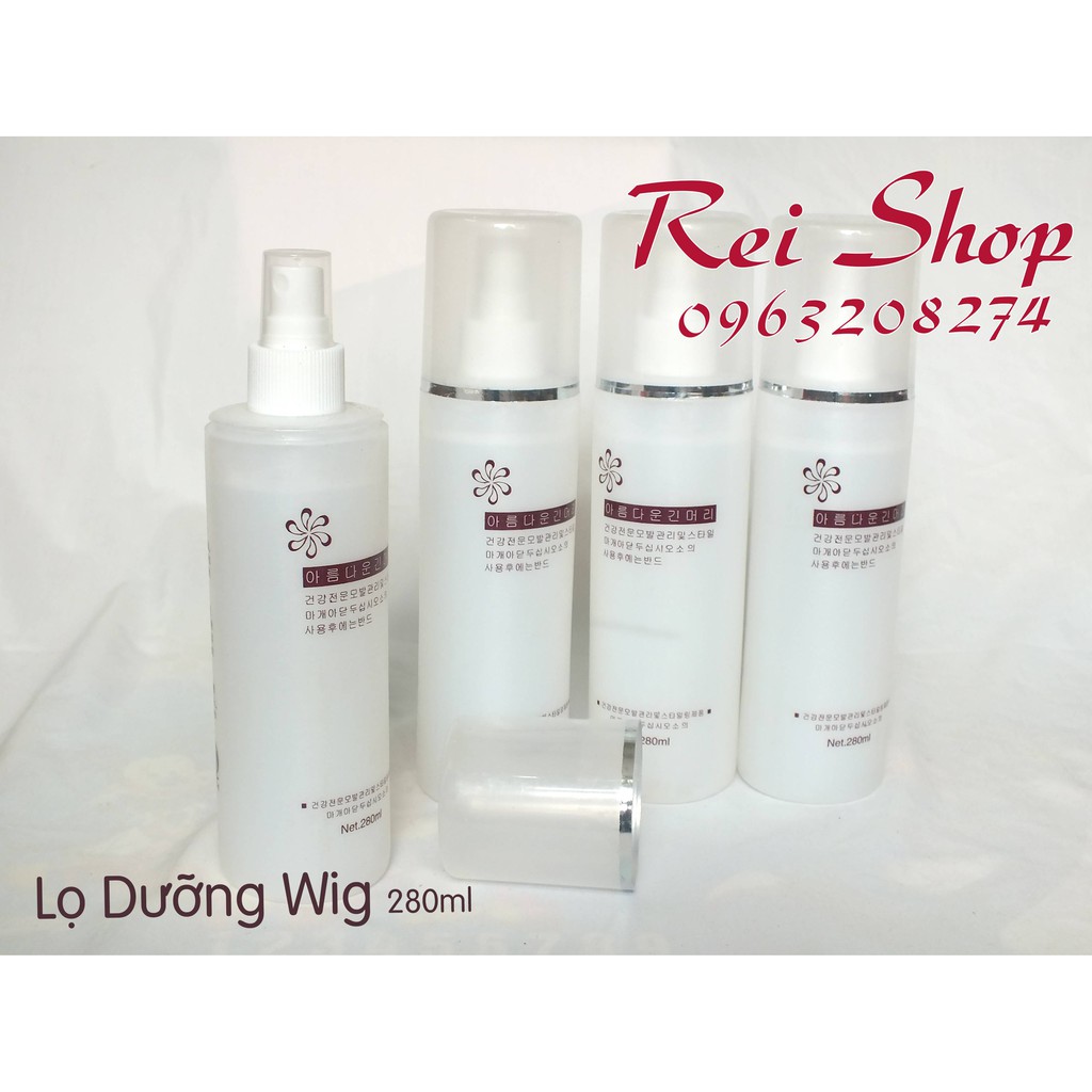 Xịt Dưỡng Tóc Giả - Xịt Dưỡng Wig Loại 280ml