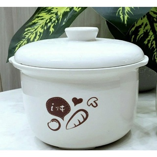THỐ SỨ NỒI BEAR 0.8L ( KÈM NẮP )