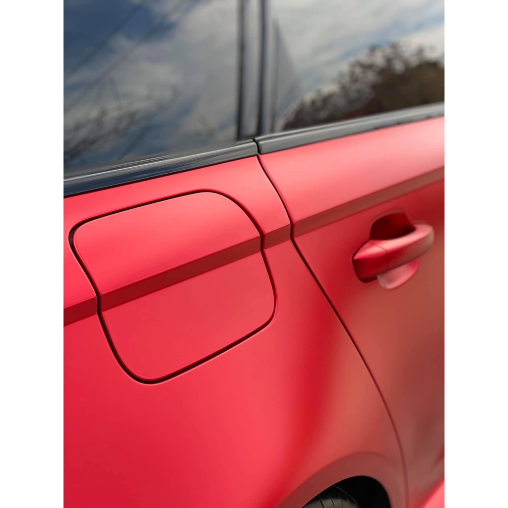 Decal đỏ lỳ TECKWRAP VCH401-S Crimson red chuyên dụng dán đổi màu xe máy oto dan điển.