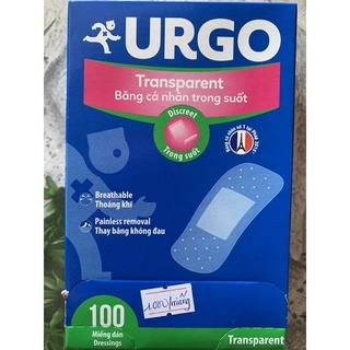 Băng cá nhân trong suốt urgo.
