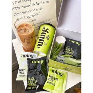 Trà sữa hòa tan Wings hộp 5set hồng trà