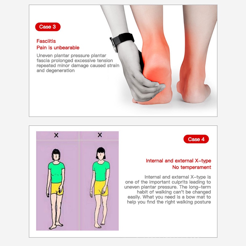 Miếng lót giày hỗ trợ chỉnh hình bàn chân bẹt chăm sóc sức khỏe