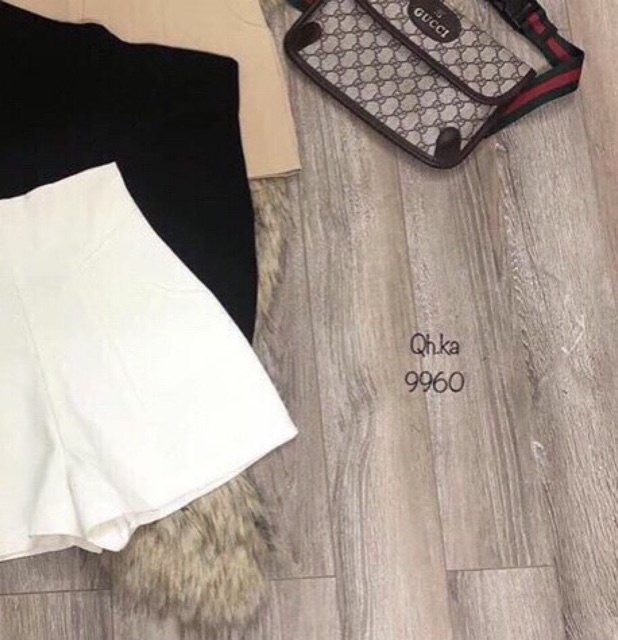 QUẦN SHORT S32 KÈM BELT SIÊU ĐẸP CHẤT TUYẾT MƯA THỜI TRANG BANAMO FASHION QUẦN SHORT KÈM BELT ĐEN 632 | BigBuy360 - bigbuy360.vn