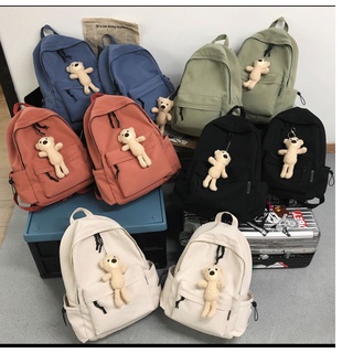 Ba lô ulzzang taobao kèm móc gấu