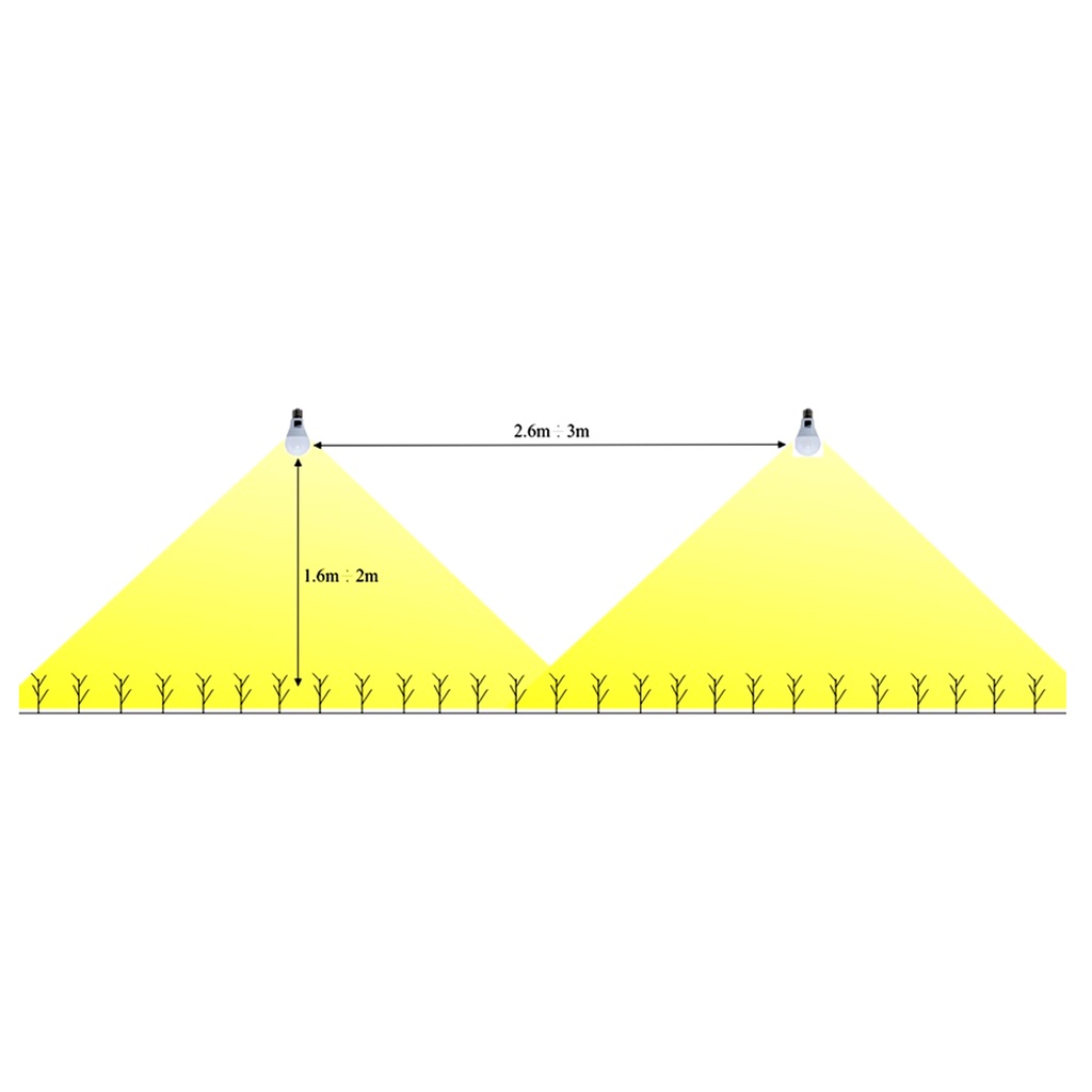 Đèn LED hoa cúc 9W LED HC A60/9W 3000K