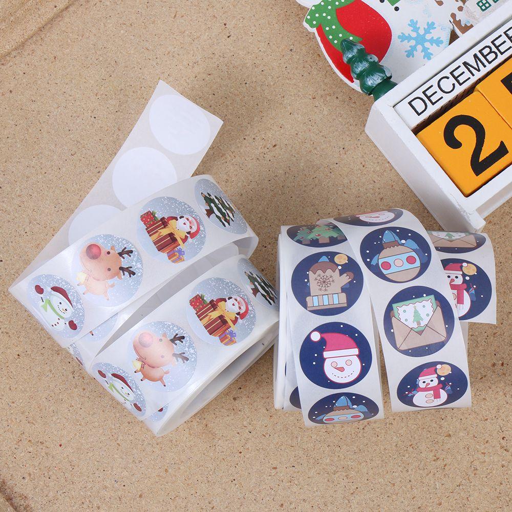 SHOUKEY Set 500 Sticker Dán 2.5cm Trang Trí Tiệc
