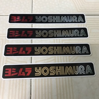 Tem Lo go dán phuộc si crom yoshimura