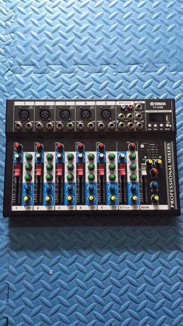 Bàn Mixer yamaha F7 MB có Bluetooth