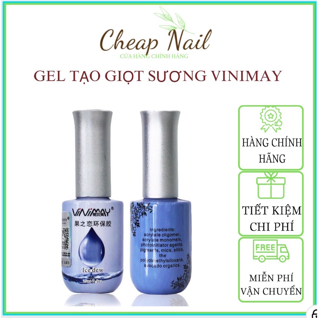 Gel tạo giọt sương Vinimay chính hãng- Cheap nail