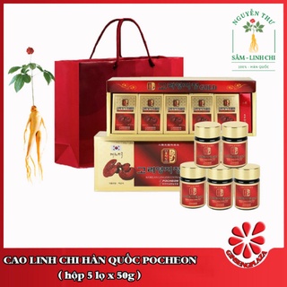 Cao linh chi Pocheon Hộp 5 lọ x 50g