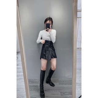 Quần Giả Chân Váy Da Nữ 🍊 [FREESHIP] 🍊