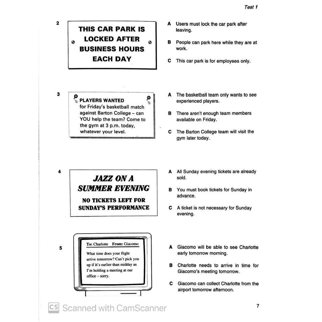 Sách - Cambridge Preliminary English Test 2 Student's Book with Answers FAHASA Reprint Edition