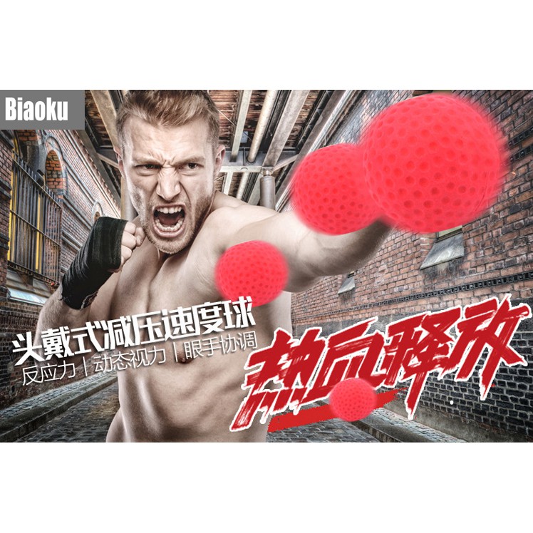 Bóng da PU đeo đầu tập Boxing chuyên dụng