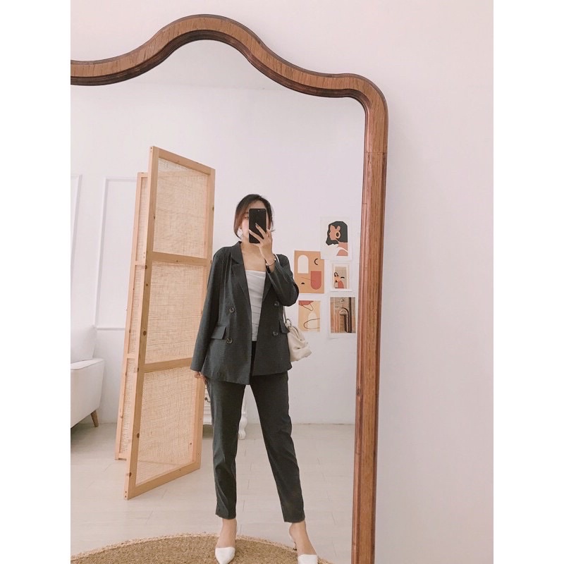 Set blazer và quần baggy