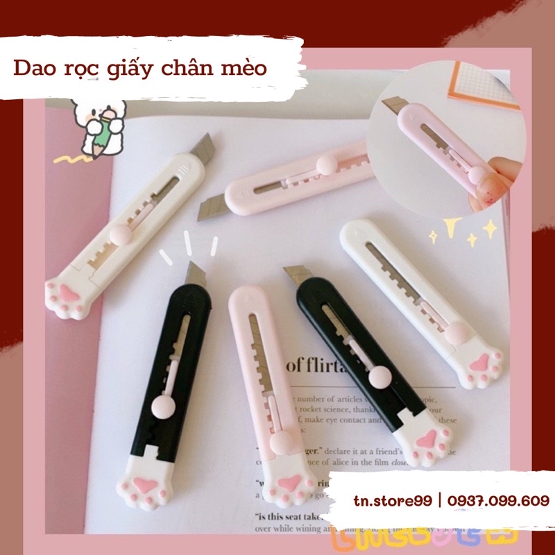 DAO RỌC GIẤY CHÂN MÈO