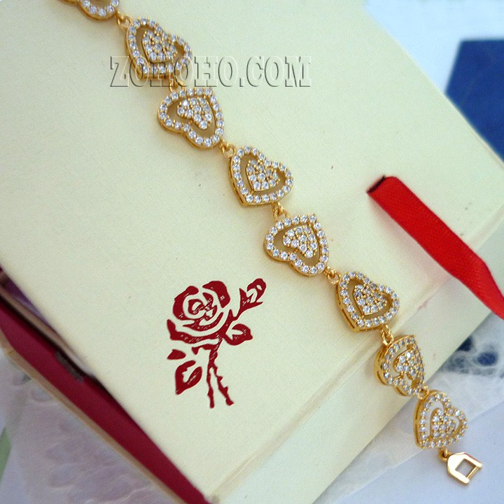 Lắc tay trái tim LZ528