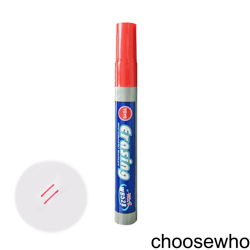 [CHOO] 1pc Plastic Erasable Marker Pen Whiteboard Marker Pen Office Stationery Supplies