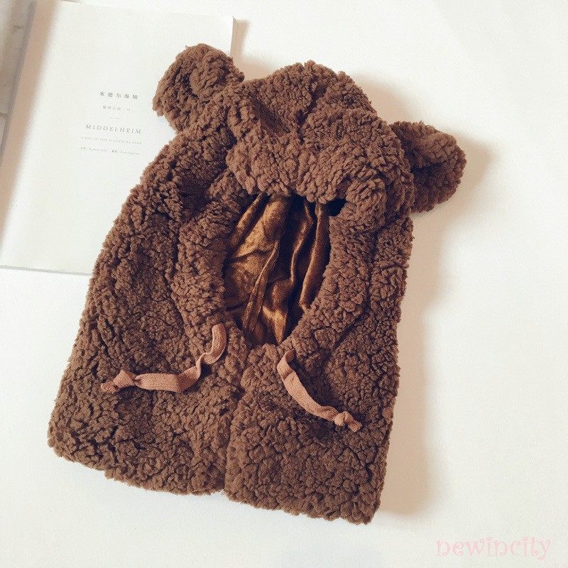 Mũ nhung giữ ấm phong cách Hàn Quốc dành cho bé gái