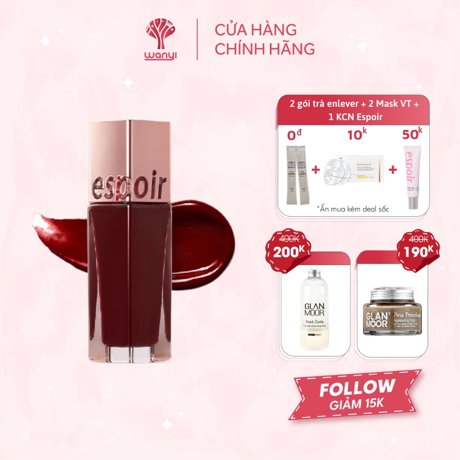 Son Tint Espoir Couture Lip Tint Shine Velvet Fall/Winter Vampy