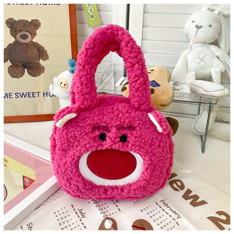 [ CÓ SẴN ] Túi xách mini Gấu dâu Lotso cute