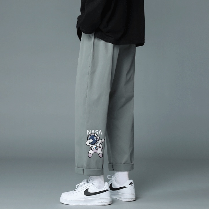 Quần ống rộng kaki basic unisex kiểu baggy nam nữ mặc đẹp 3 màu ulazzang