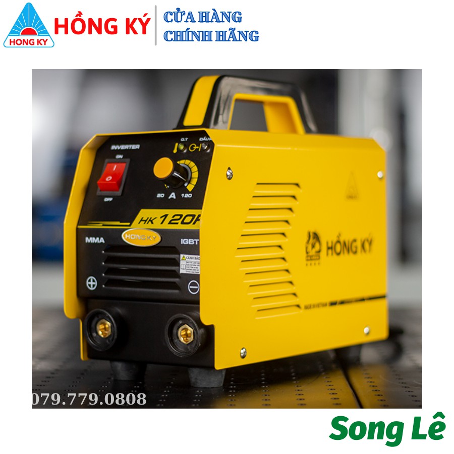 Máy Hàn Điện Tử Hồng Ký 120F - Có Hộp Nhựa - Chính hãng - Gia Đình và Thợ