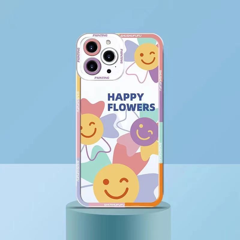 Ốp Điện Thoại Silicon TPU Mềm Trong Suốt Chống Sốc Cho IPhone 14 13 12 11 Pro X XR XS Max 6 6S 7 8 Plus