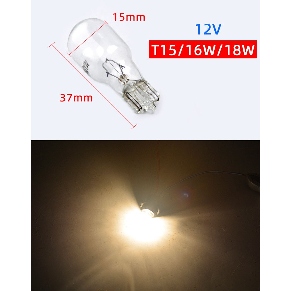 Bóng Đèn Halogen T5/T10/T15/T16/T20/S25/1156/1141/1016/G11/G18 12V Dành Cho Ô Tô