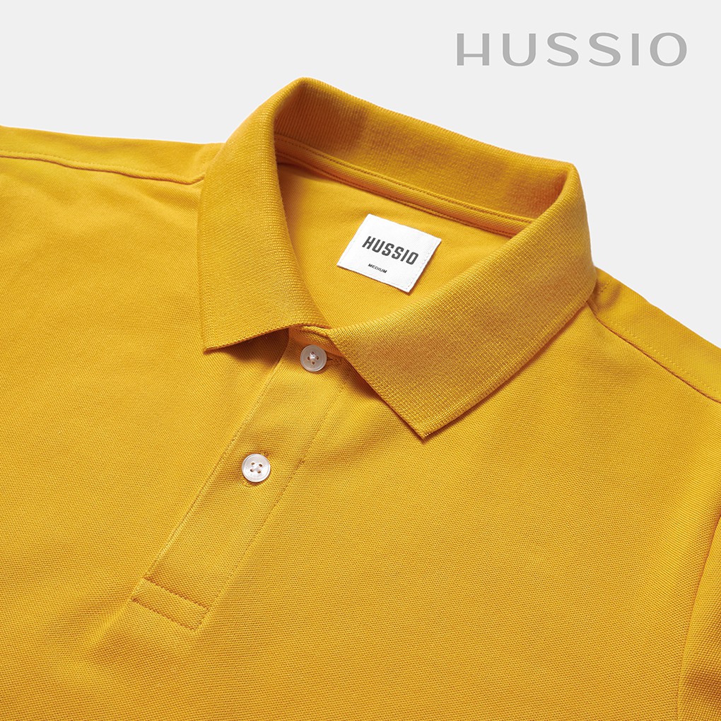 Áo polo nam classic HUSSIO cổ bẻ sang trọng | BigBuy360 - bigbuy360.vn