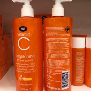 SỮA TẮM TRẮNG VITAMIN C Boots Vitamin C Brightening shower serum 495ml Thái lan