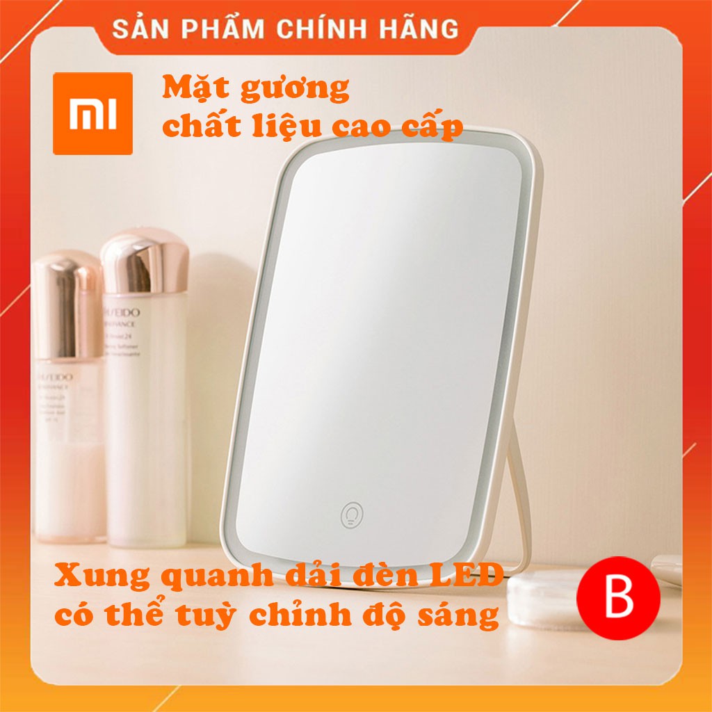 Gương trang điểm Xiaomi Jordan July NV026 có đèn led, dung lượng pin lên đến 1200mAh