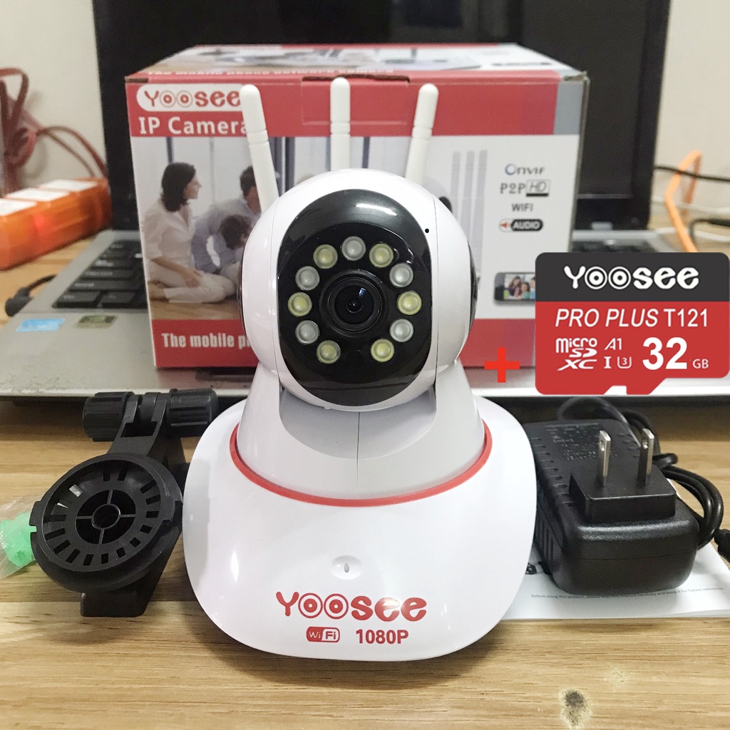 [ GIÁ SỈ ] CAMERA XOAY 360 YOOSEE HD TIẾNG VIỆT, KÈM THẺ NHỚ YOOSEE