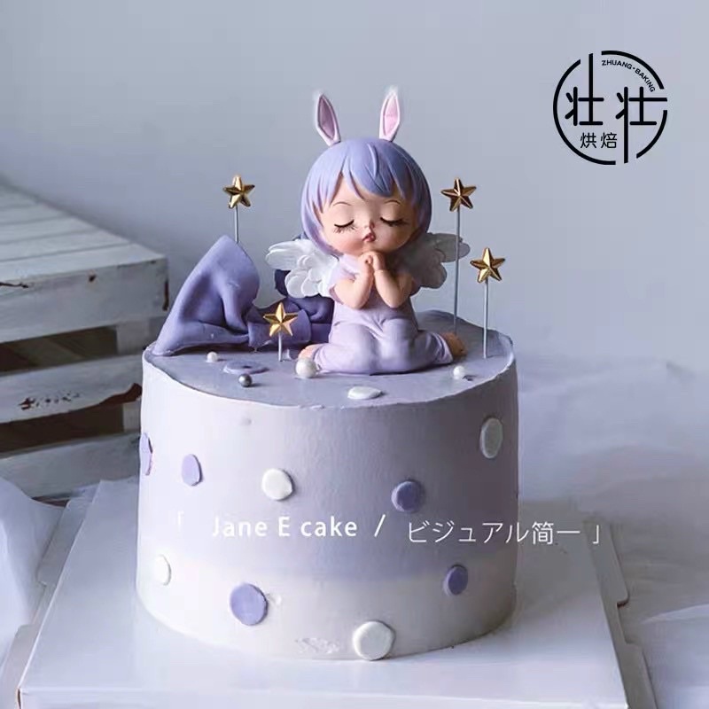 Combo 3 Set que cắm tim sao nhí trang trí bánh kem