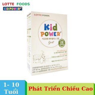 Sữa Bột Dê LOTTE Foods Kid Power A+ Hộp giấy 10 thanh (140g)